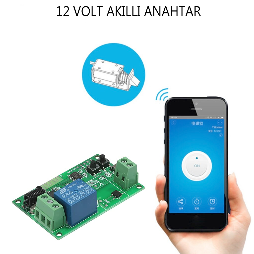 12 Volt Akıllı Anahtar