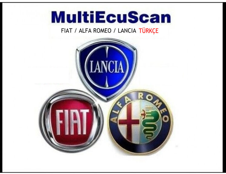 Multiecuscan Fiat Alfa Romeo Lancia Arıza Tespit Programı