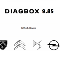 Diagbox 9.85 Peugeot Citroen Opel DS Arıza Tespit Programı
